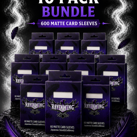 White 10pk Ravenwing Sleeves